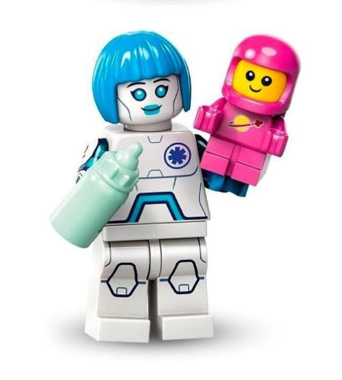 Ruimteverpleegster met ruimtebaby series 26 LEGO col26-6