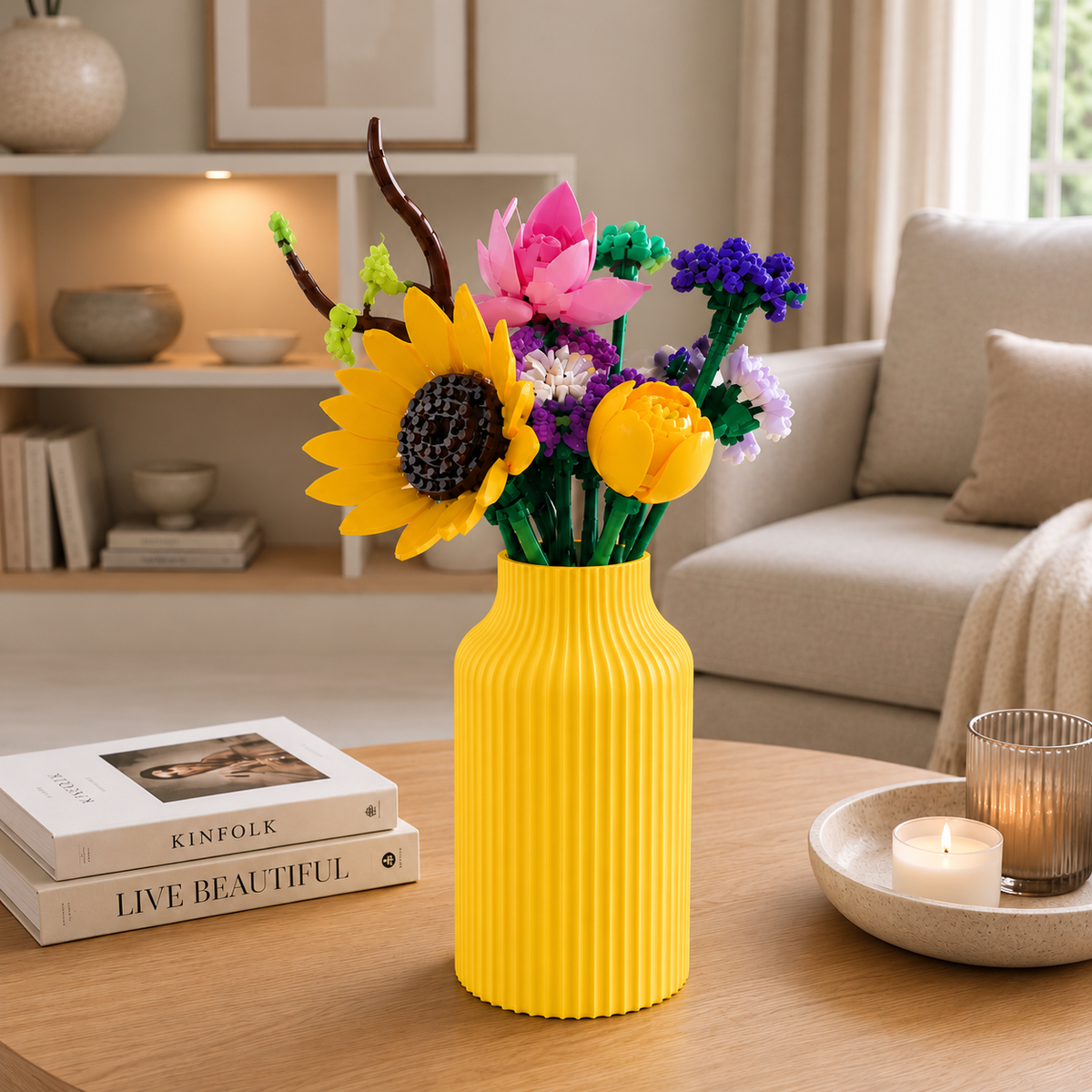 Vaas 3 voor LEGO®  Bloemen