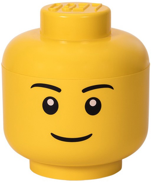 Opbergbox Lego: head boy large RC030216
