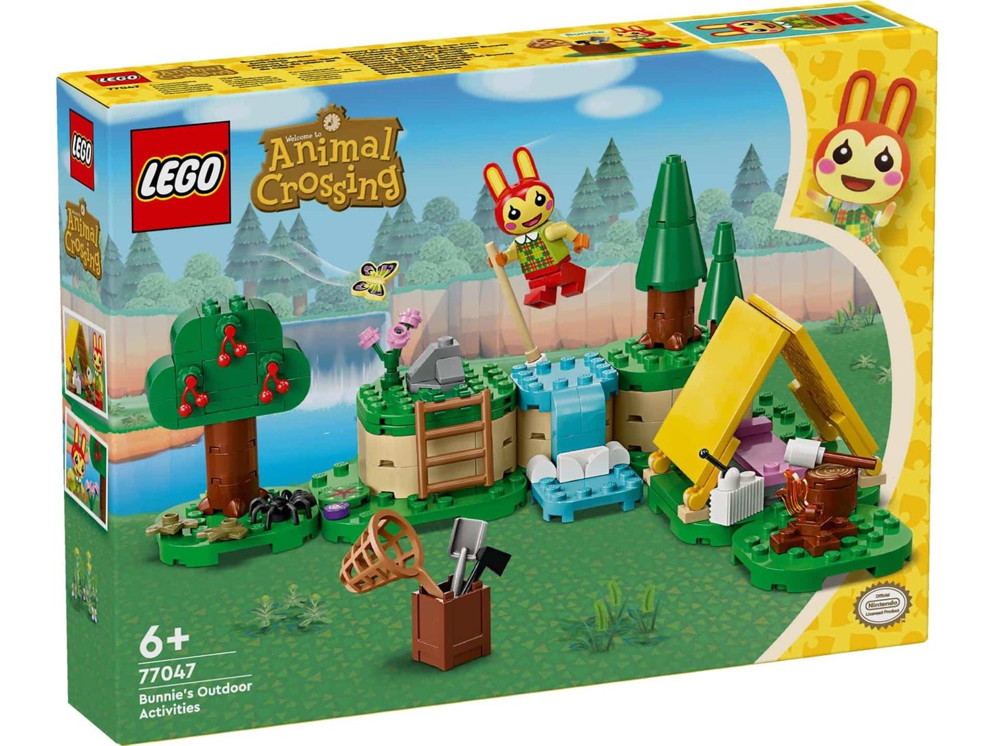 Kamperen met Bunnie LEGO 77047