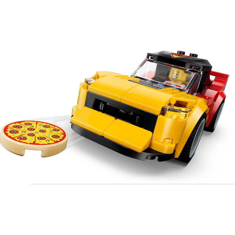 Pizza Delivery Experience with Vehicles LEGO 60496