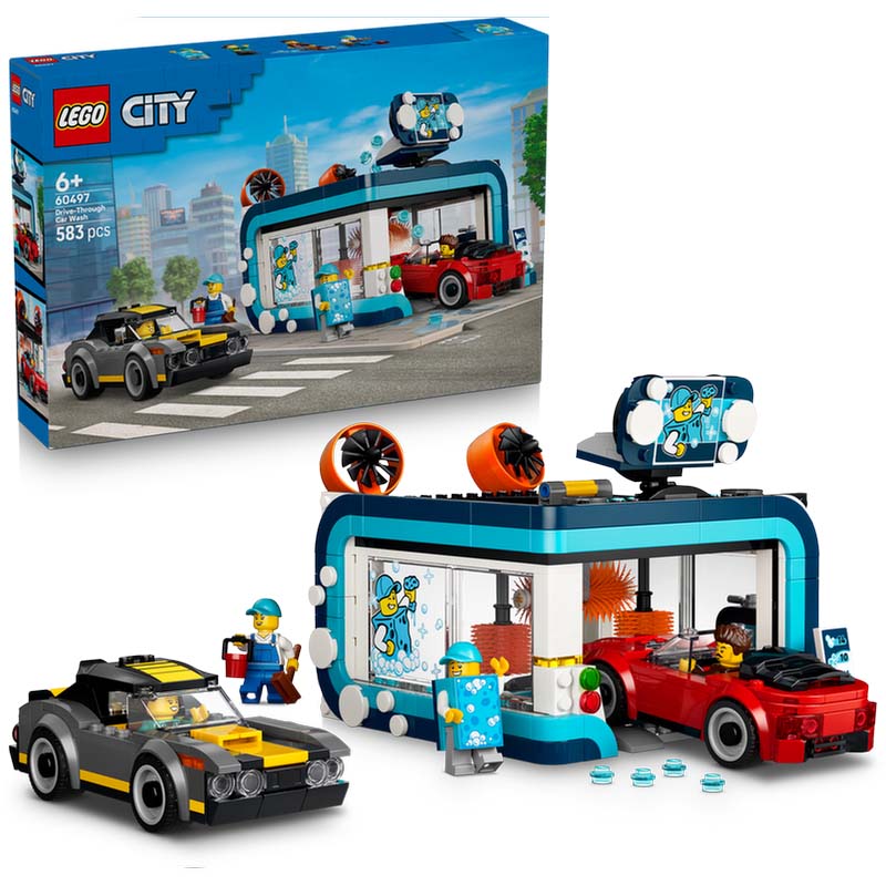Drive-Through Car Wash LEGO 60497