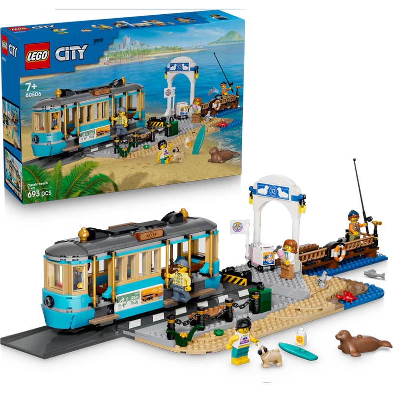 Classic Beach Streetcar LEGO 60506