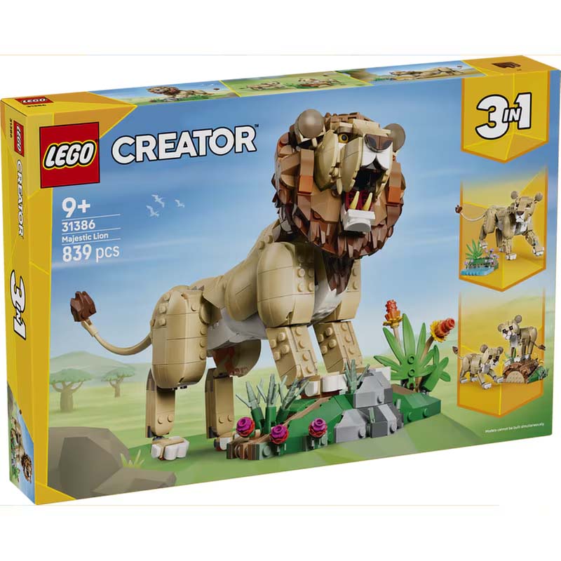 Wild Animals: Majestic Lion LEGO 31386