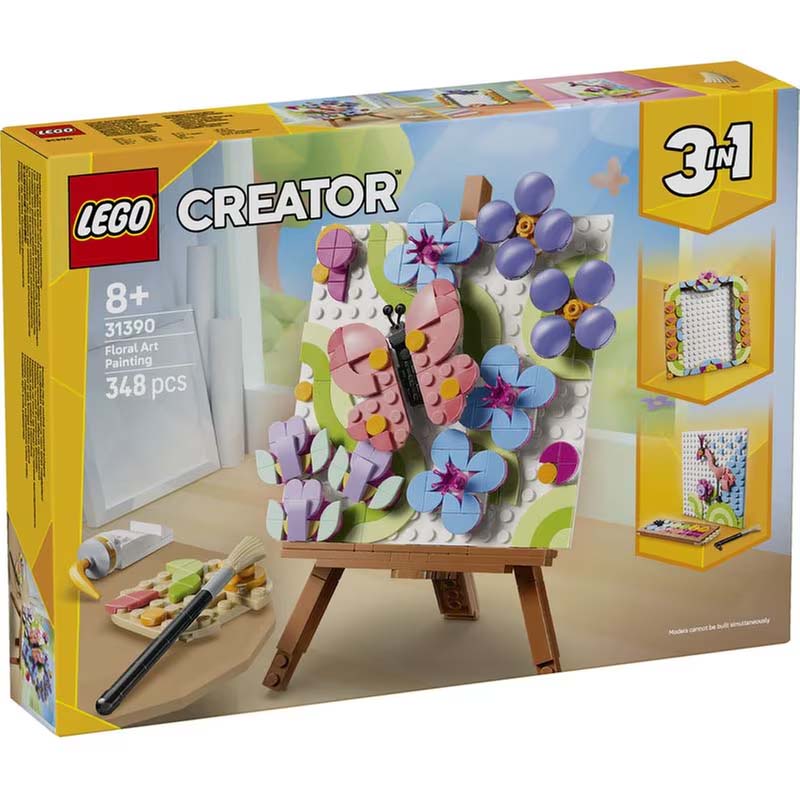 Floral Art Decor Painting LEGO 31390