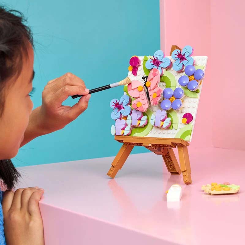 Floral Art Decor Painting LEGO 31390