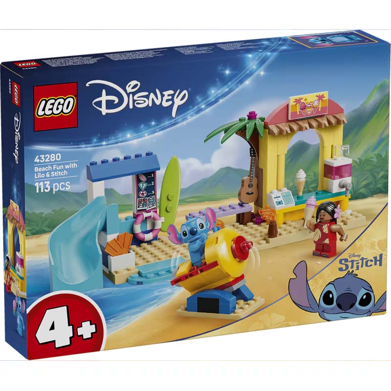 Beach Fun with Lilo & Stitch LEGO 43280