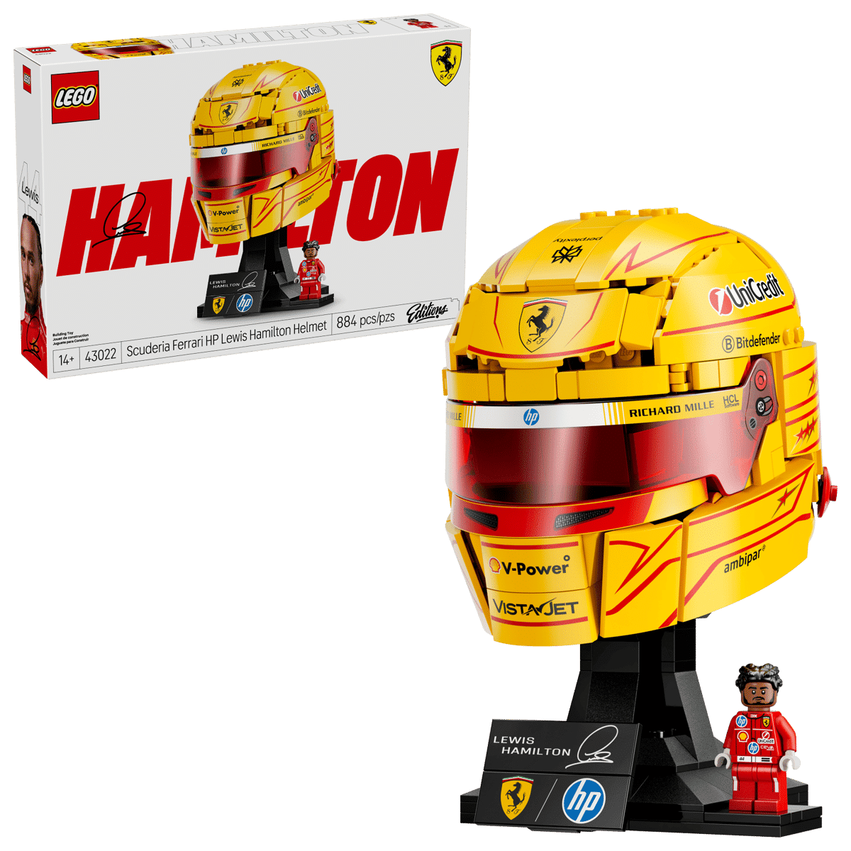 F1® Helmet: Hamilton LEGO 43022