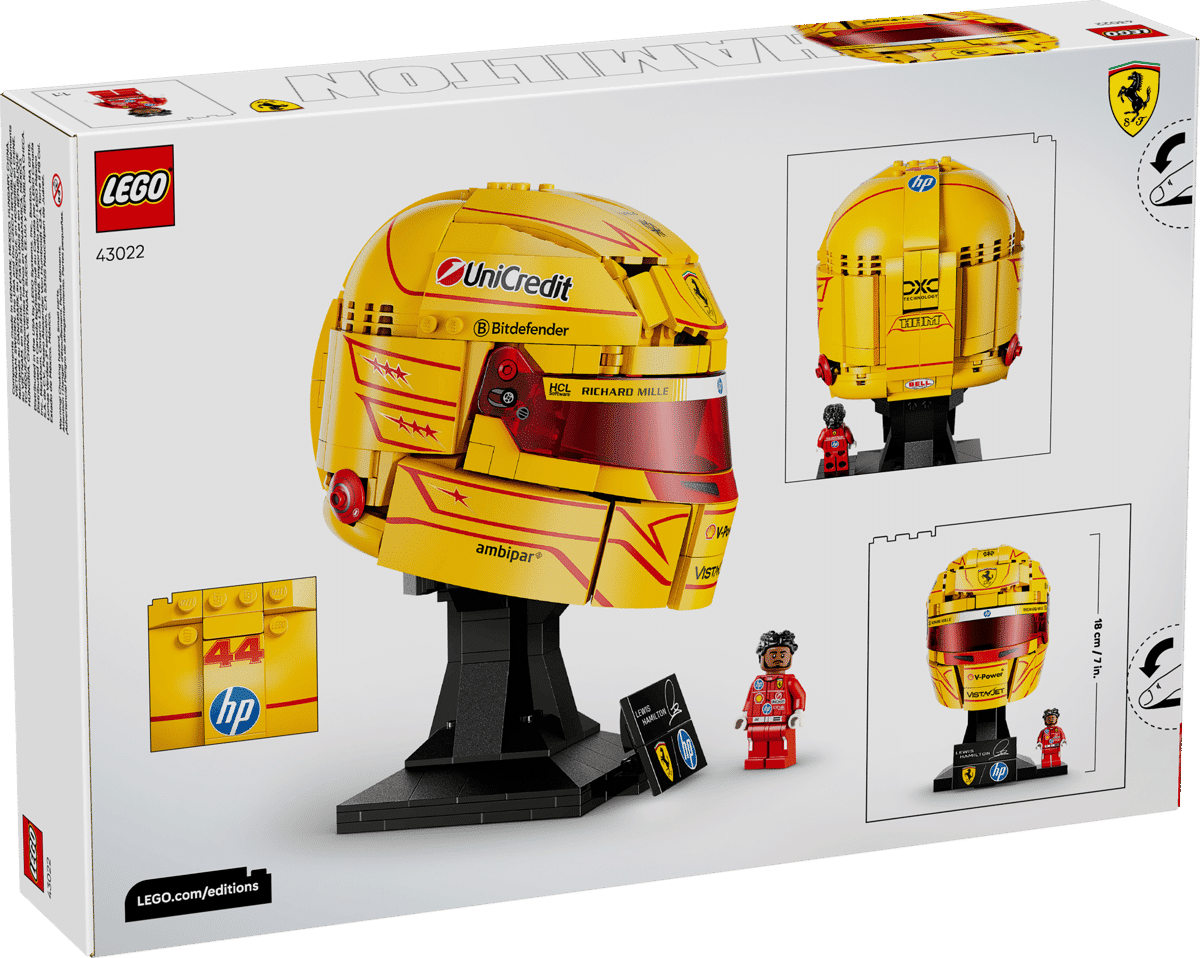 F1® Helmet: Hamilton LEGO 43022