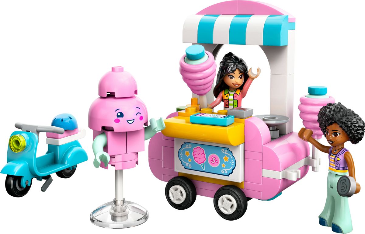 Cotton Candy Stand and Scooter LEGO 42643