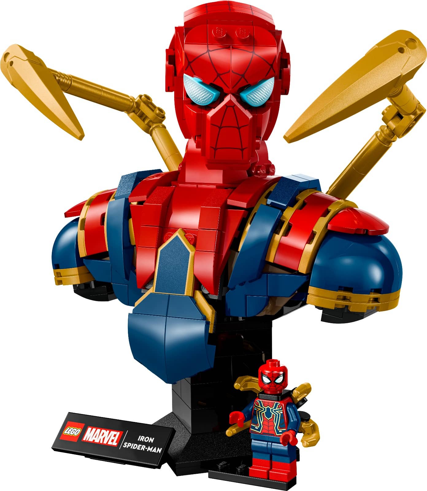 Iron Spider-Man Bust LEGO 76326