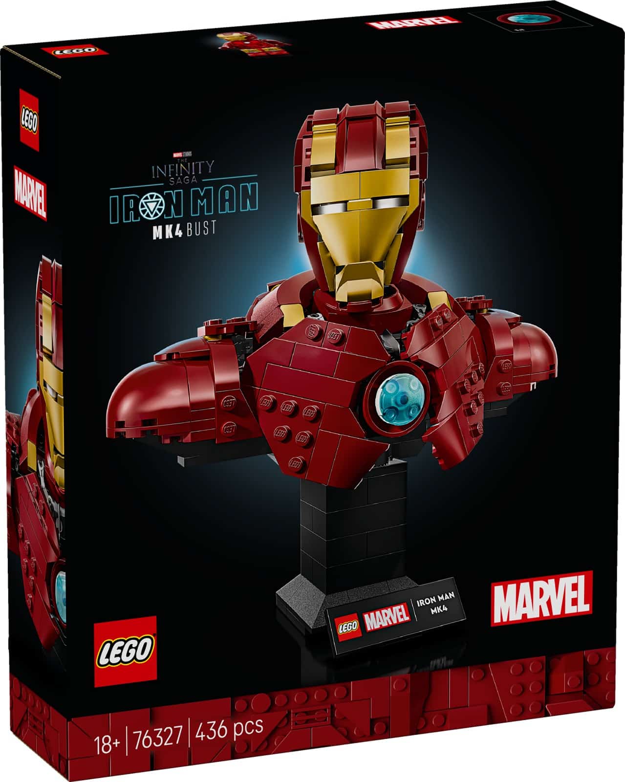 Iron Man MK4 Bust LEGO 76327