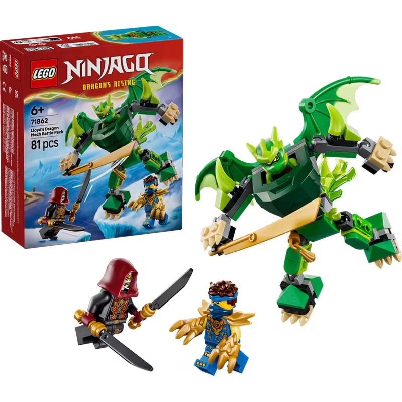 Lloyd's Dragon Mech Battle Pack LEGO 71862