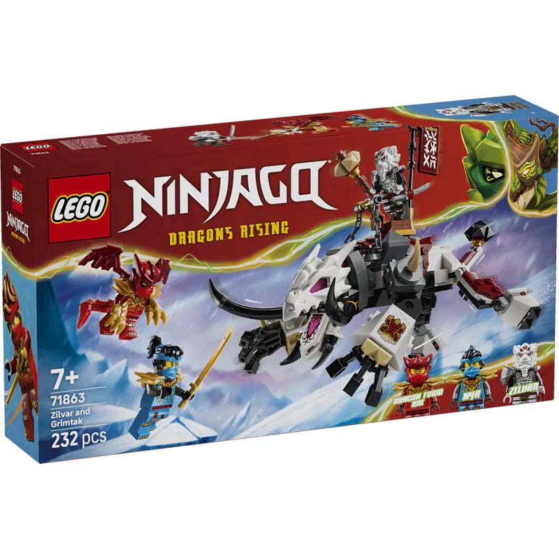 Zilvar and Grimtak the Dragon Beast LEGO 71863