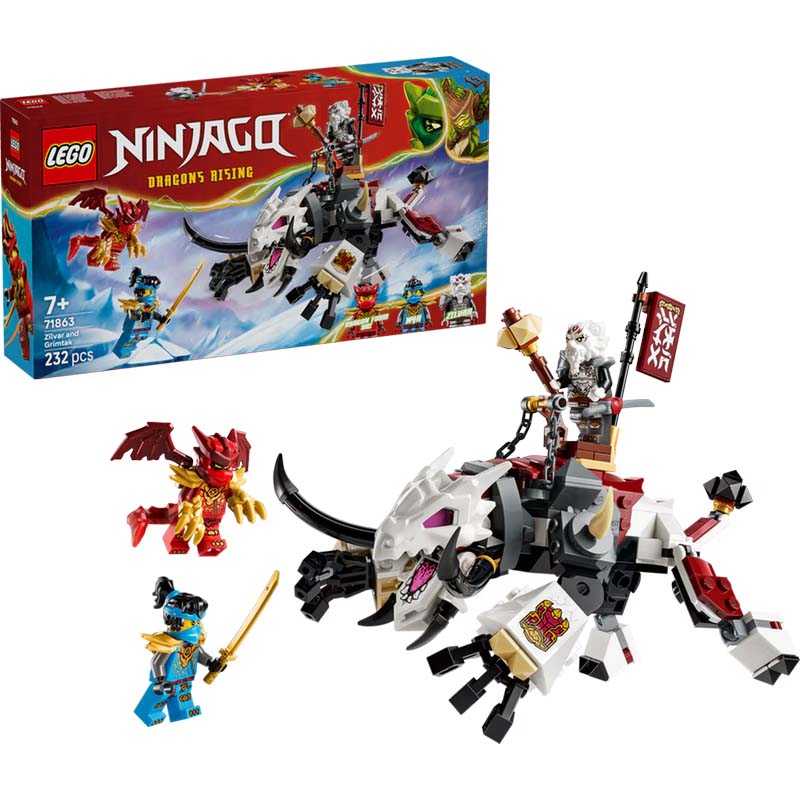 Zilvar and Grimtak the Dragon Beast LEGO 71863