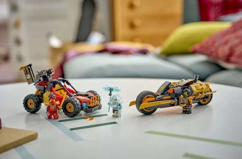 Kai and Cole's Combiner Vehicles LEGO 71864