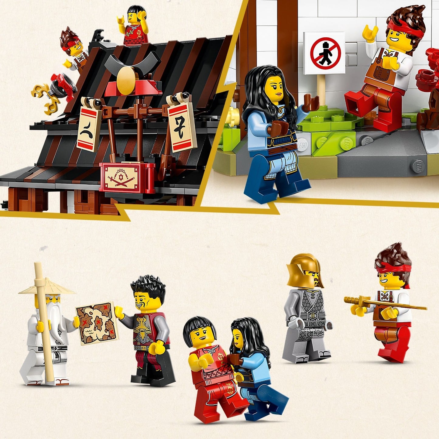 Four Weapons Blacksmith 15th Anniversary LEGO 71858