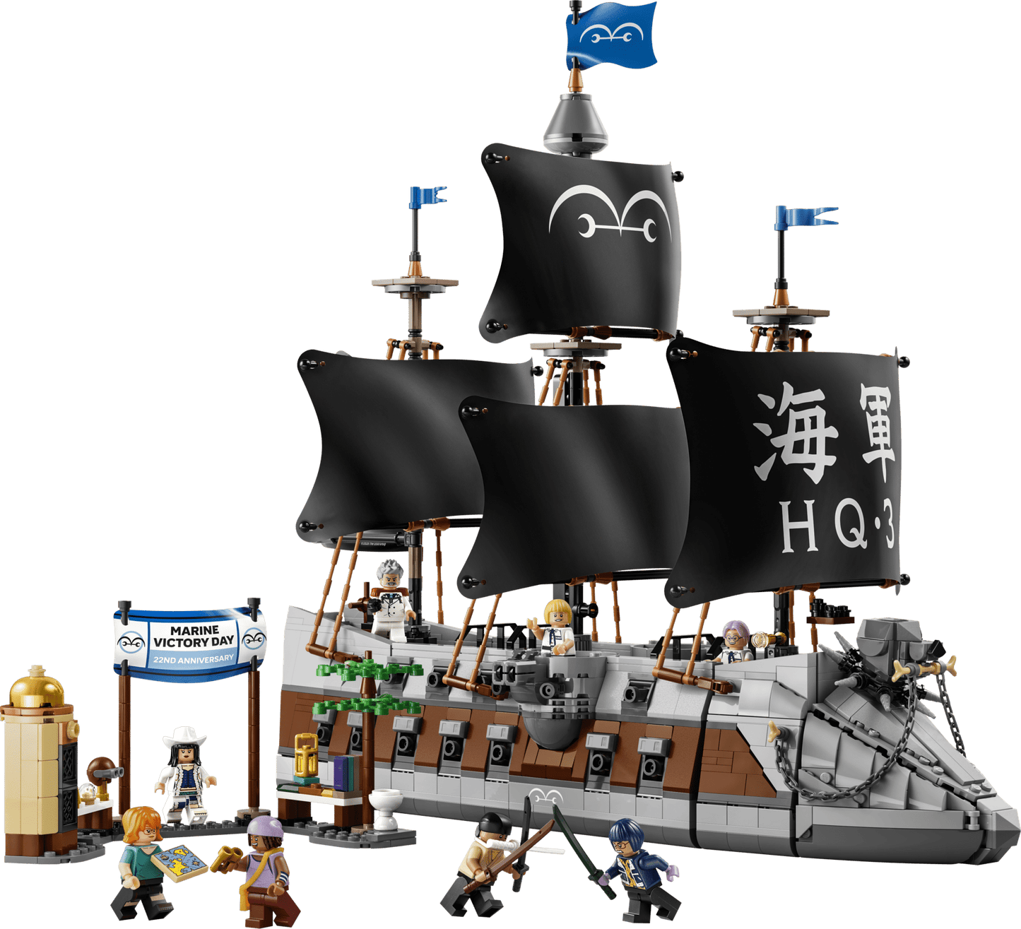 Garp's Marine Battleship  LEGO 75646