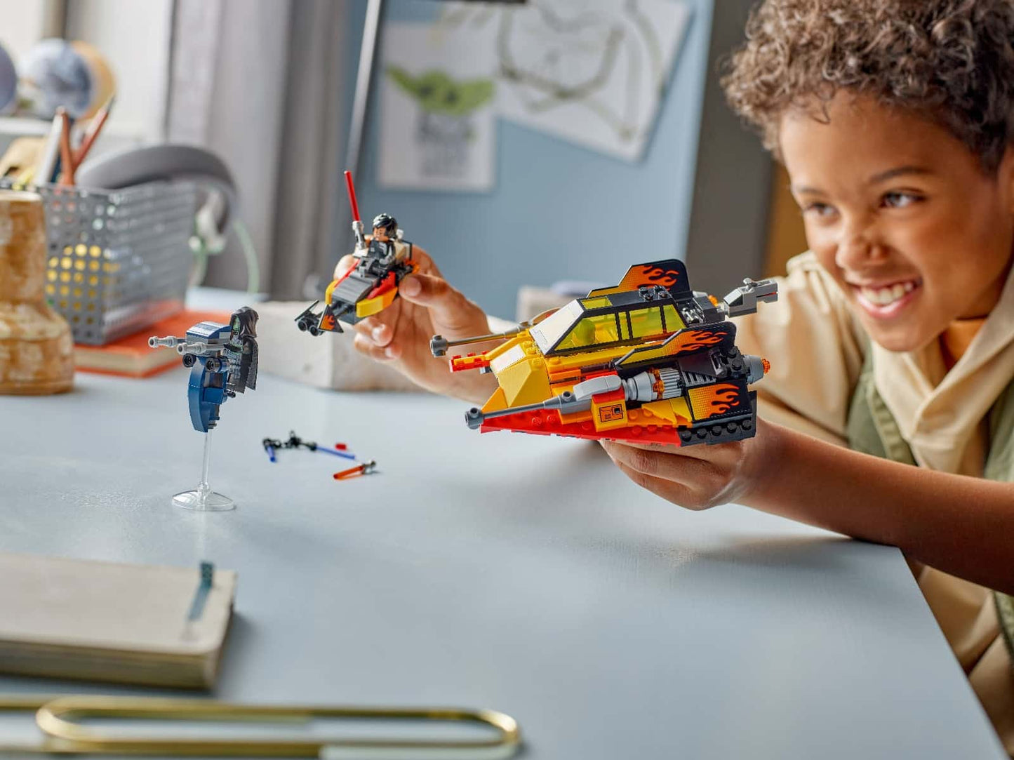 The Force Burner Snowspeeder LEGO 75414