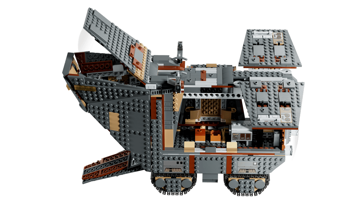 Offworld Sandcrawler and Mudhorn LEGO 75453