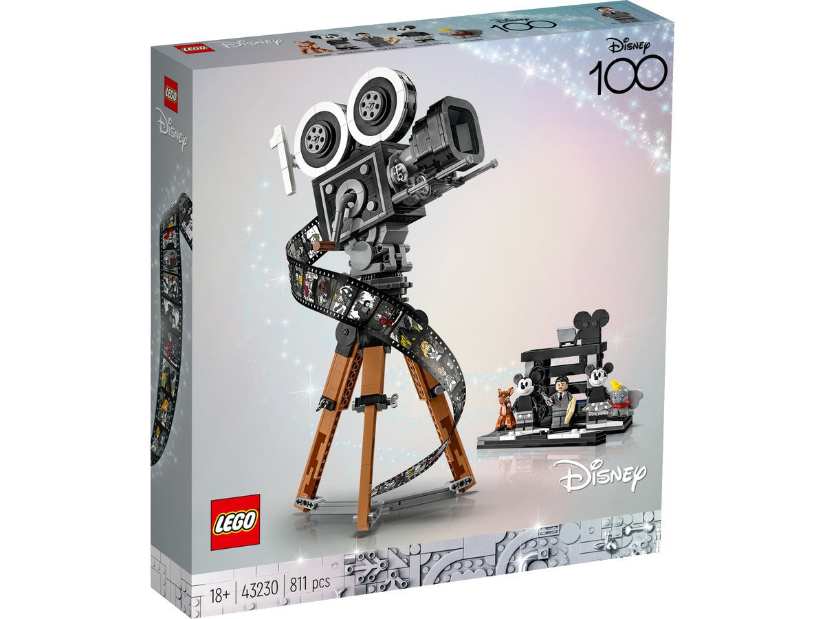 Walt Disney eerbetoon - camera Lego 43230