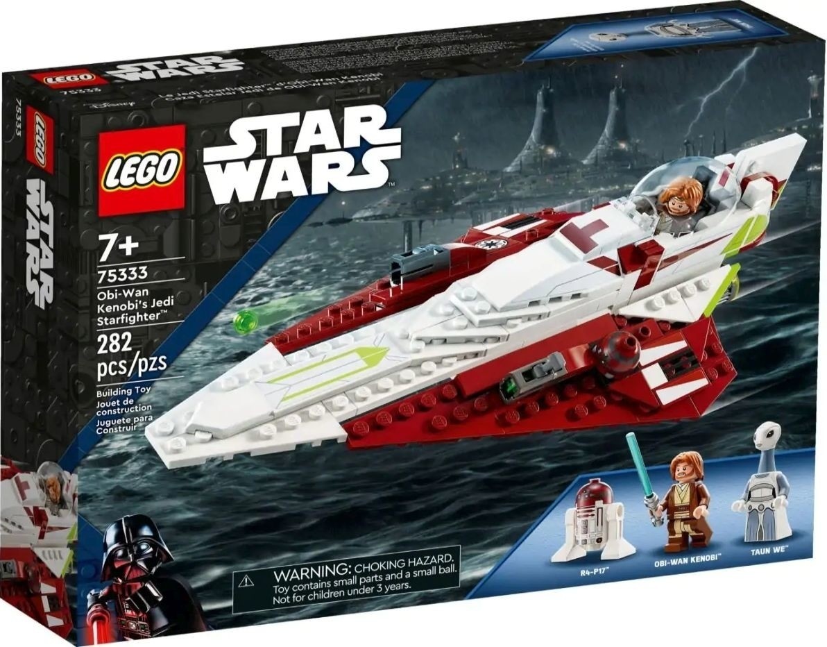 Jedi Starfighter van Obi-Wan Kenobi Lego 75333