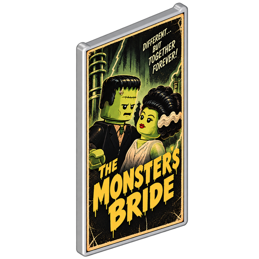 1x4x6 Filmposter: 'The Monsters Bride, Different But Together Forever!'