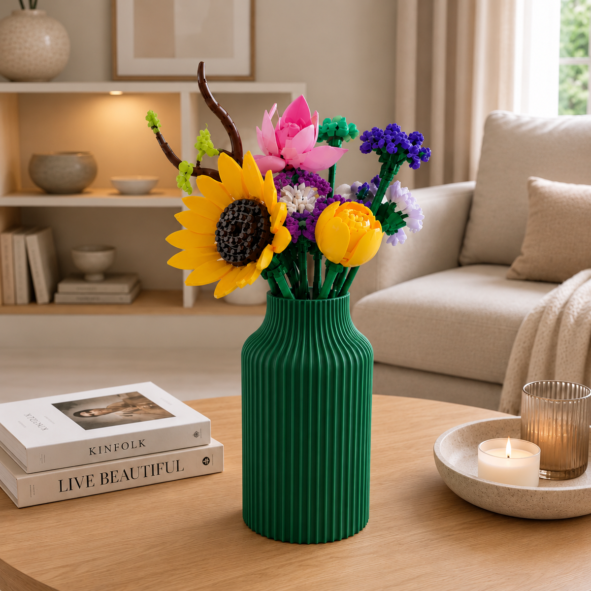 Vaas 3 voor LEGO®  Bloemen