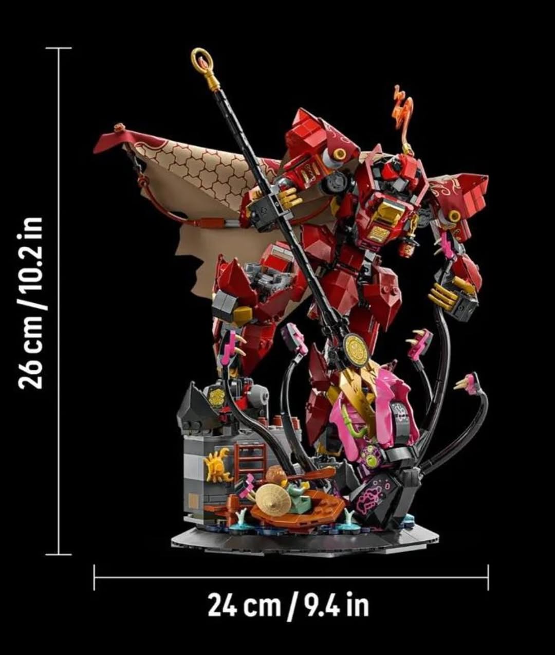 The Fire Knight Mech LEGO 71846