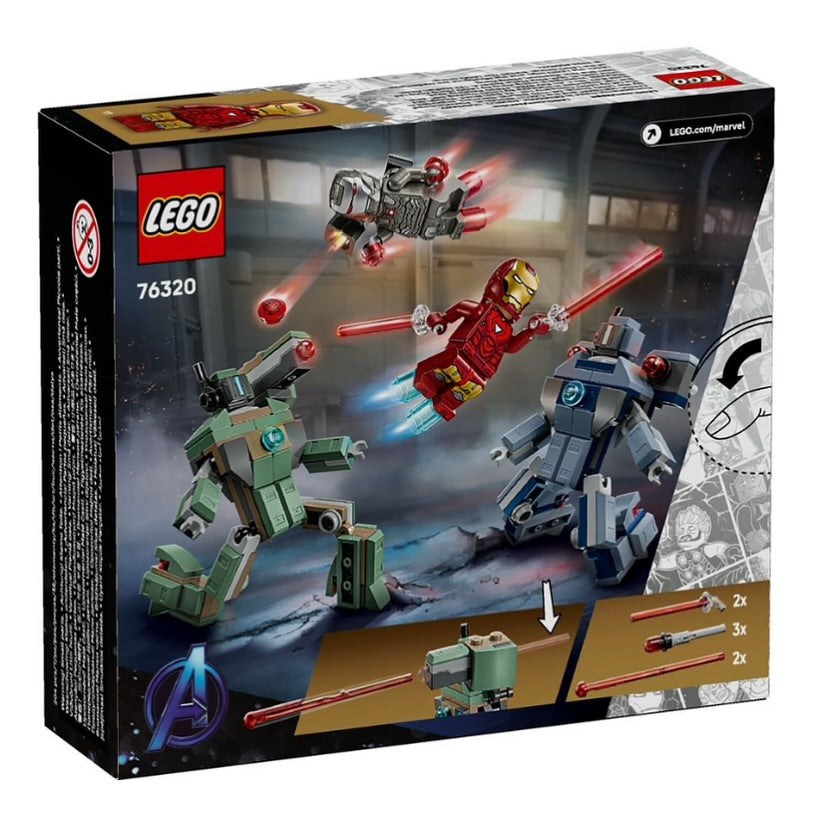 Iron Man & War Machine vs. Hammer Drones LEGO 76320