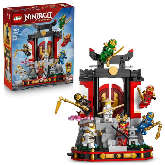 Ninja Character Display 15th Anniversary LEGO 71866