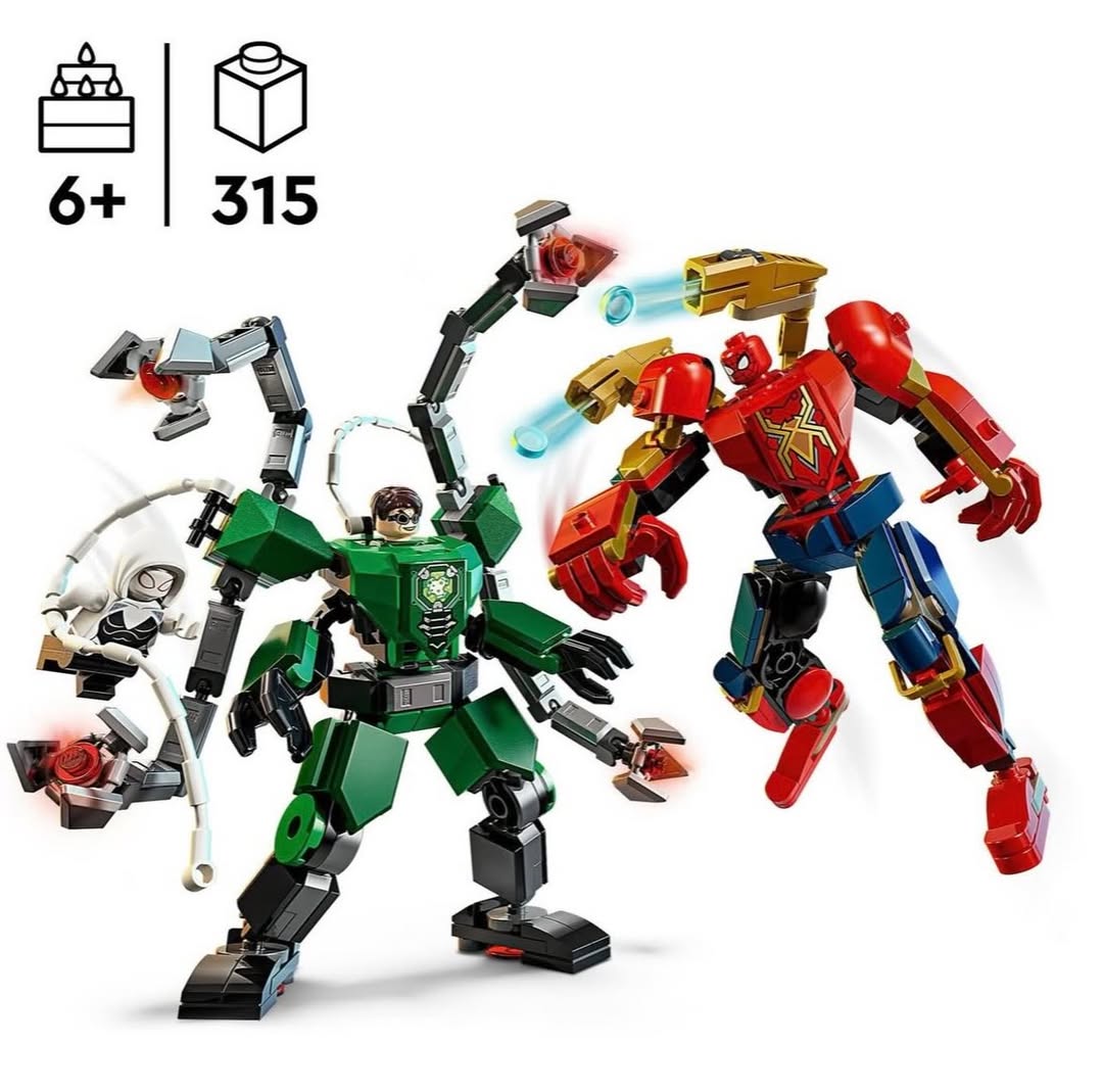 Mech Battle: Spider Man VS Doc Ock 76338
