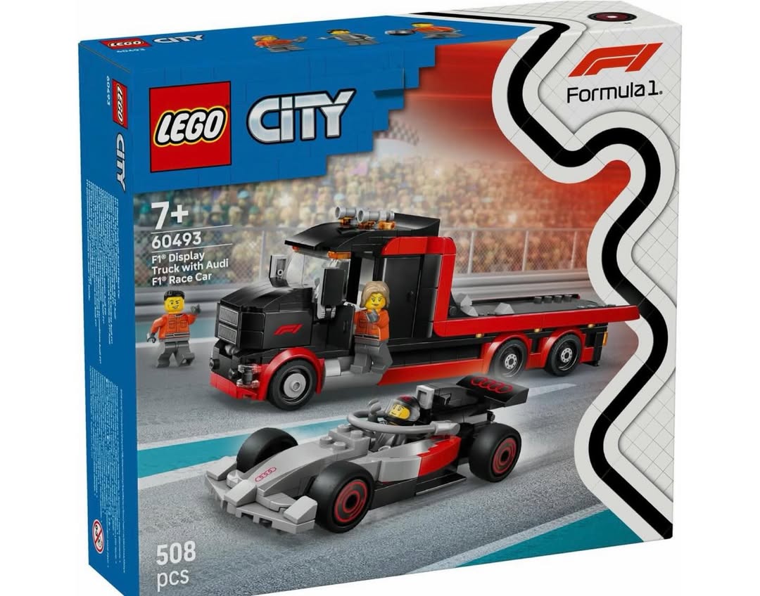 F1 Display Truck with Audi F1 Race Car 60493
