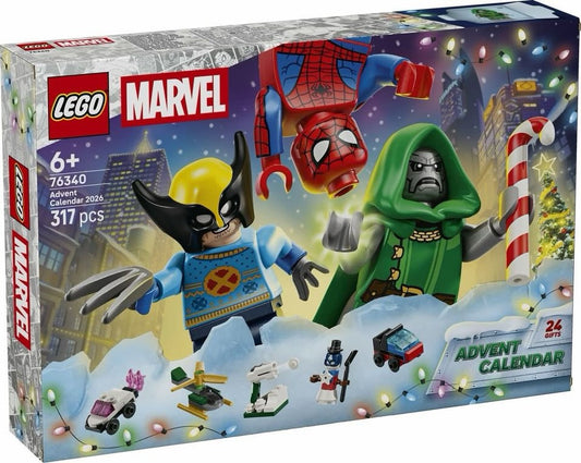 LEGO Marvel Advent Calendar 2026 LEGO 76340