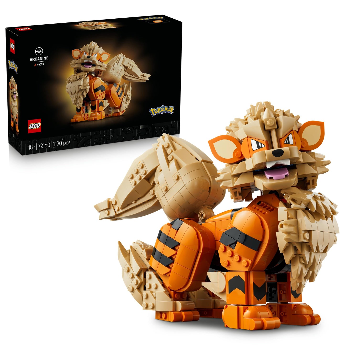 Arcanine LEGO 72160