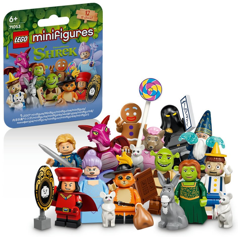 LEGO minifigures series: Shrek volledige serie van 12 LEGO 71053-2