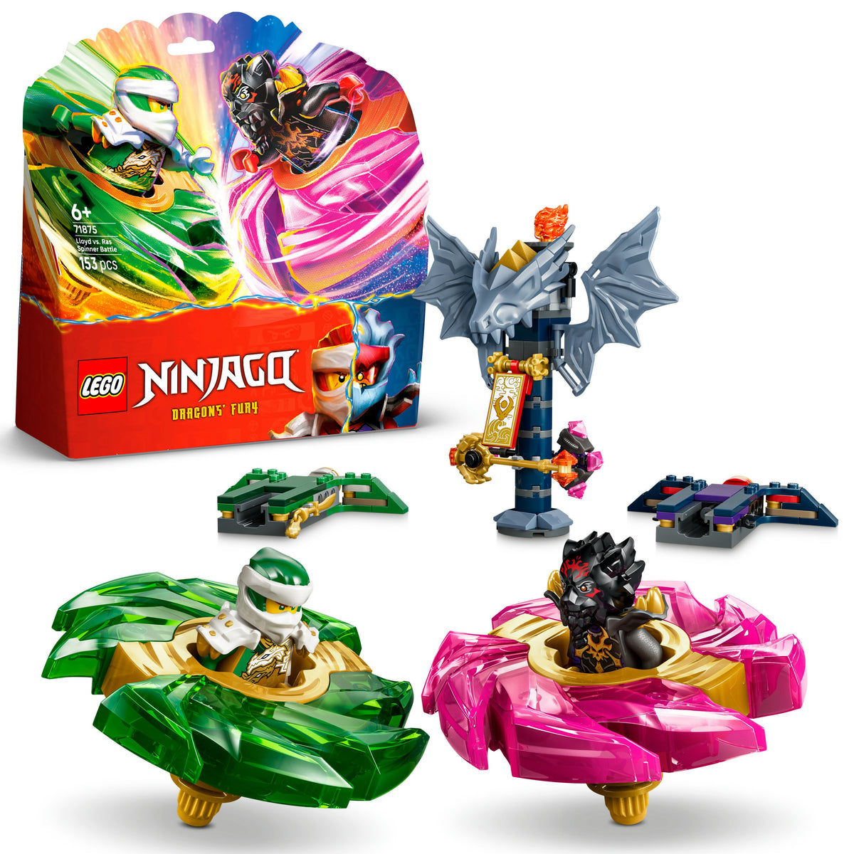 Lloyd vs. Ras Spinner Battle LEGO 71875