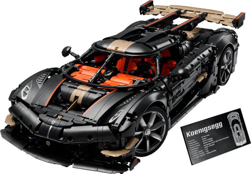 Koenigsegg Sadair's Spear Megacar LEGO 42232