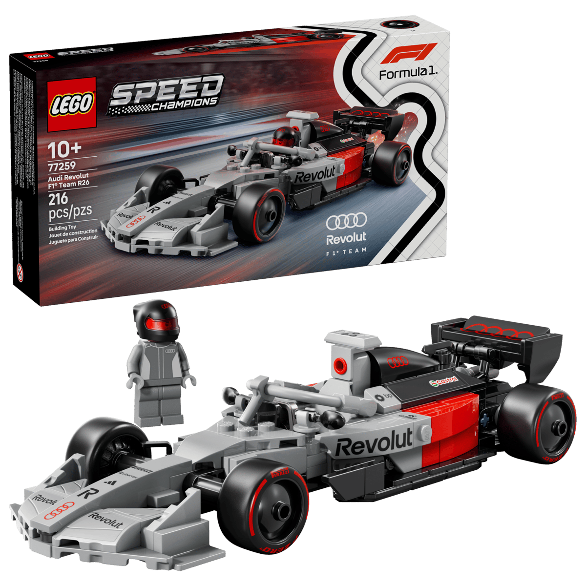 Audi Revolut F1® Team R26 Racing LEGO 77259