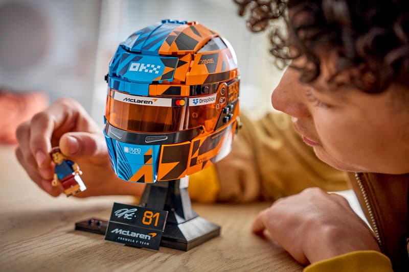 McLaren Mastercard F1® Team Oscar Piastri Helmet LEGO 43017