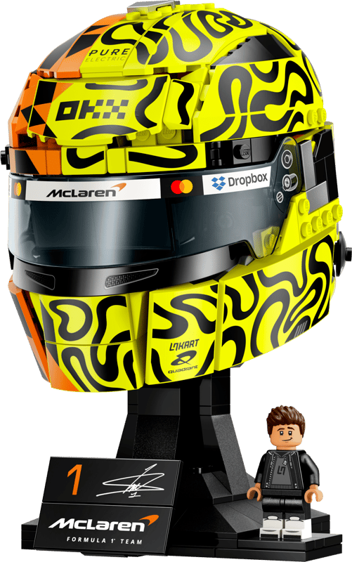McLaren Mastercard F1® Team Lando Norris Helmet LEGO 43023