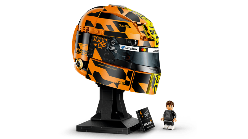 McLaren Mastercard F1® Team Lando Norris Helmet LEGO 43023
