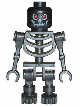 Fantasy Era - Skeleton Warrior 1, Black LEGO cas327 | Fyrebrick.be