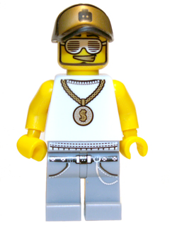 Rapper, Series 3 (Minifigure Only without Stand and Accessories) LEGO col041