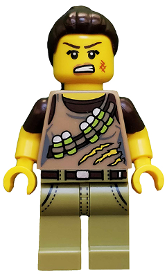 Dino Tracker, Series 12 (Minifigure Only without Stand and Accessories) LEGO col188