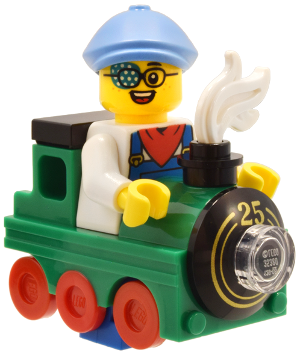 Train Kid, Series 25 (Minifigure Only without Stand and Accessories) LEGO col433