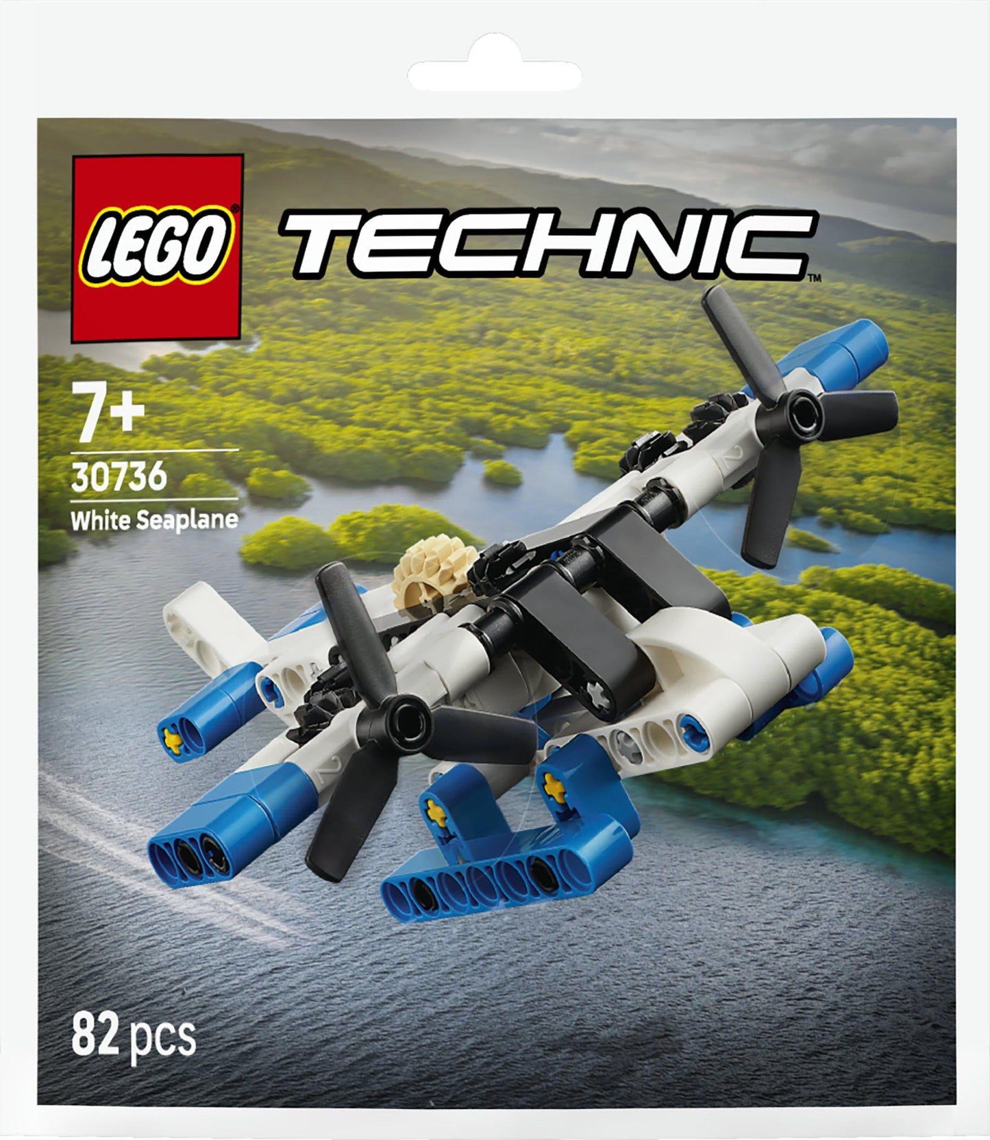 White Seaplane LEGO 30736
