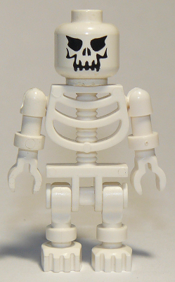 Skeleton - Evil Skull, Floppy Arms LEGO gen004 | Fyrebrick.be