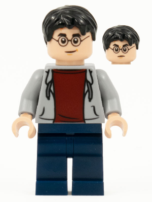 Harry Potter - Light Bluish Gray Hooded Sweatshirt LEGO hp213 | Fyrebrick.be