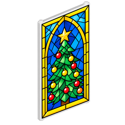 1x4x6 Glasraam: Kerstboom